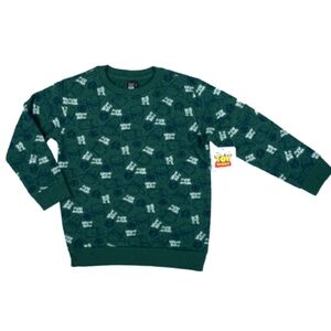 GREEN SWEATSHIRT , 4t-7t WOODY TOY STORY